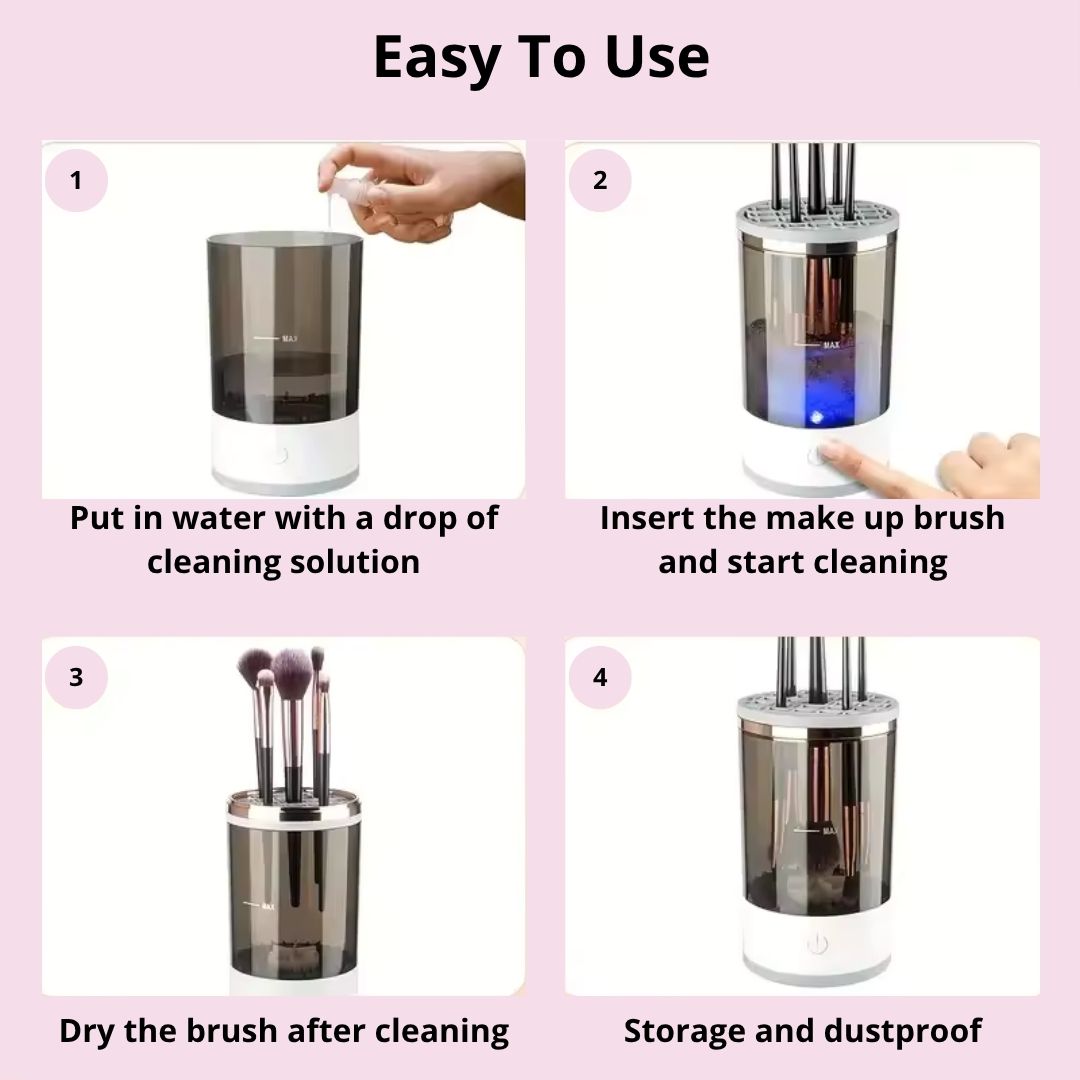 Lustra™ USB Makeup Brush Cleaner